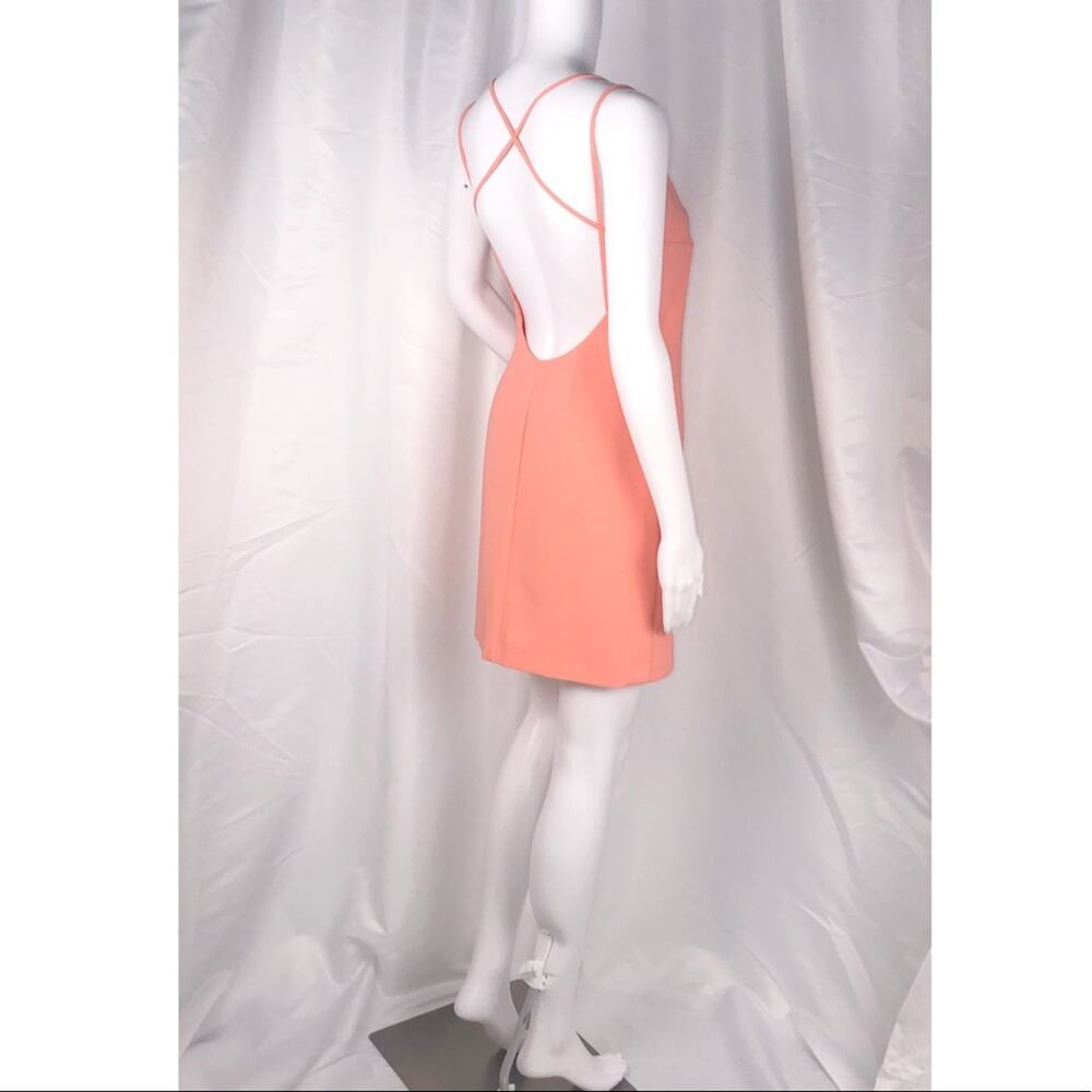 French Connection Coral Backless Strappy Slip Dress Size 10 - Picture 10 of 16